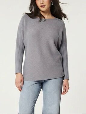 Vila Milano Grey Sweater